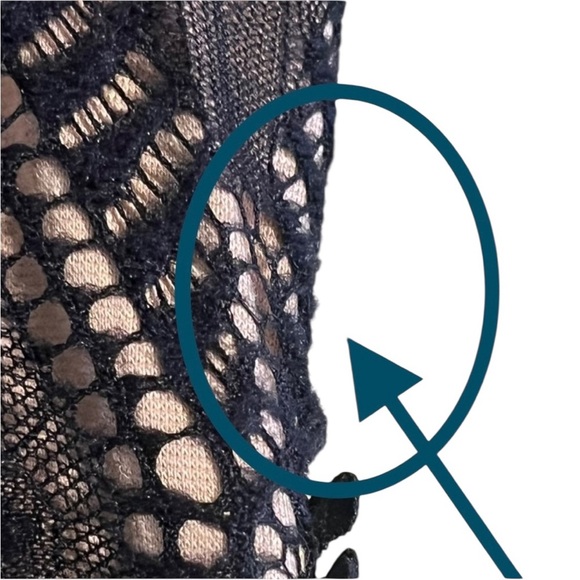 ASTR The Label Black Lace Long Sleeve Dress – Size Medium - Picture 9 of 10